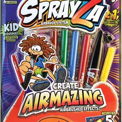 Small Airbrush Activity Kit - Giddy-up Sprayza - Bargainwizz