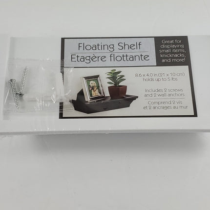 Small White Floating Shelves - PVC - Bargainwizz