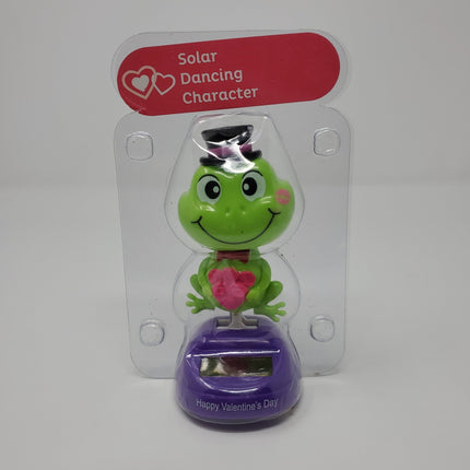 Solar Powered Dancing Puppy Dog & Kitty Cat Figurines - Bobble Head - Bargainwizz