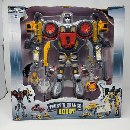 SOMSV Construction Twist 'N' Change Robot - Bargainwizz