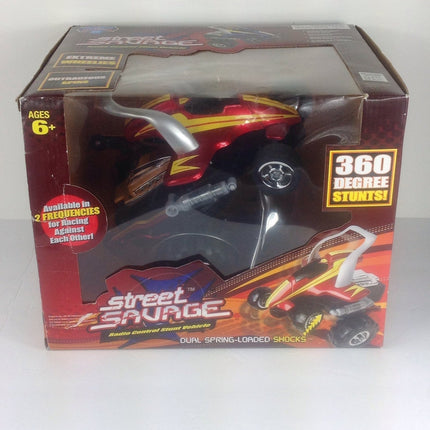 Street Savage Radio Control Stunt Vehicle, 49 Mhz Frequency, Imn Box - Bargainwizz