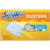 Swiffer 180 Dusters Short Handle Cleaner Starter Kit