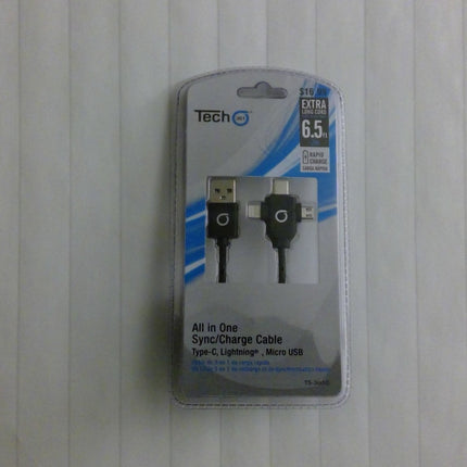 Tech 361 All In One Sync/Charger Cable - Bargainwizz