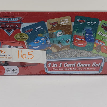 The World of Cars - 3 Card Games Set - Bargainwizz