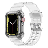Transparent Apple Watch Band + Case