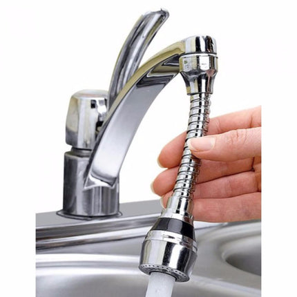 Turbo Flex 360 Instant Hands Free Faucet Swivel Spray Sink Hose - Bargainwizz