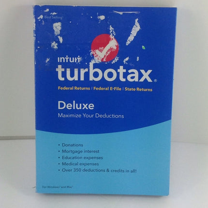 TurboTax Deluxe & Home Business - Bargainwizz