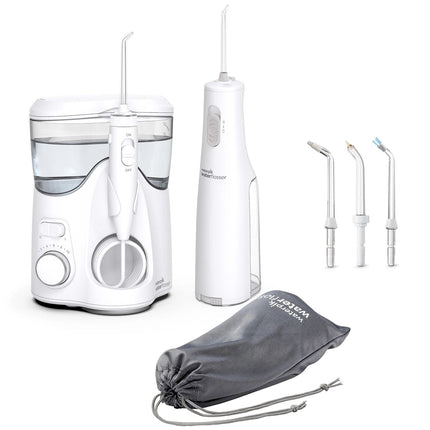 Waterpik Ultra Plus and Cordless Express Water Flosser - Bargainwizz