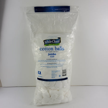 White Cloud Jumbo Cotton Balls - Bargainwizz
