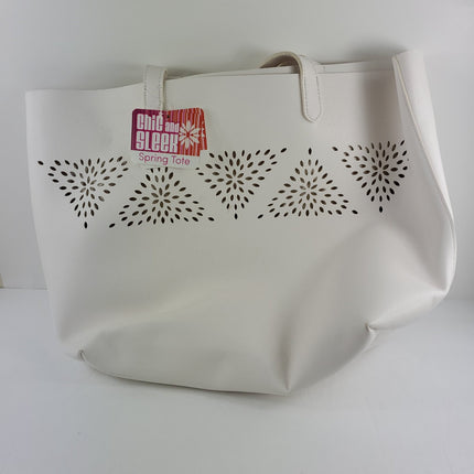 White Spring Tote - Bargainwizz