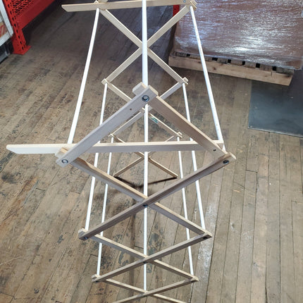Wooden Clothes Dryer Rack - Bargainwizz