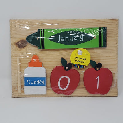 Wooden Perpetual Calendar - Bargainwizz