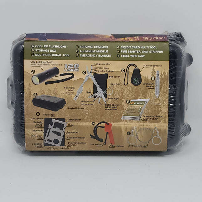 Swat Survival Kit 9 Pieces Outdoorsman - Bargainwizz