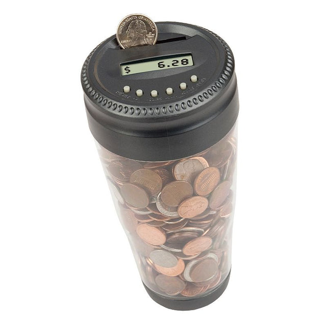 DIRTY DOG Digital Auto Coin Jar - Bargainwizz