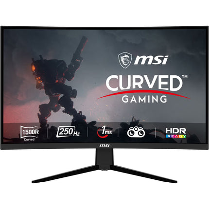 MSi 31.5" Curved FHD Display, 250Hz 1ms, Gaming Monitor, Stock Trading Graphs