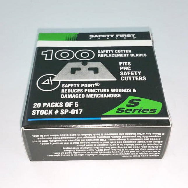 Safety First Utility Knife Blades With Dispenser - Bargainwizz