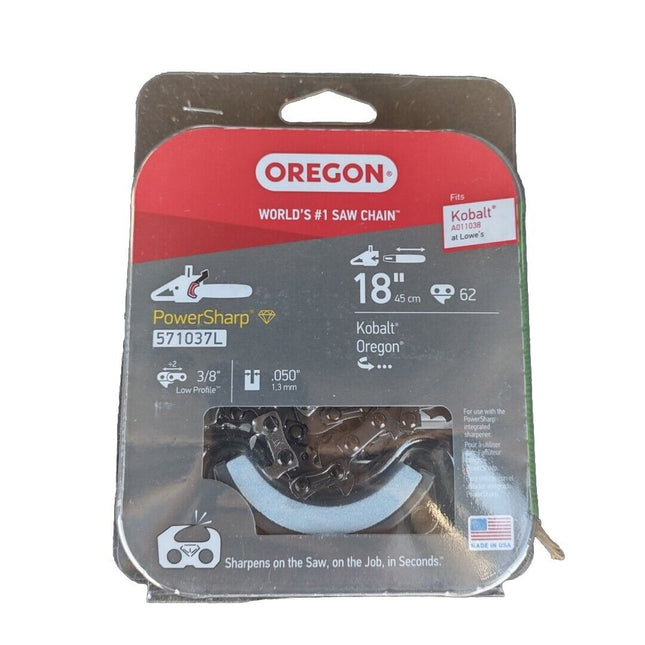 Oregon 18" 62 Link PowerSharp Replacement Chain for CS1500 & A011038 - Bargainwizz