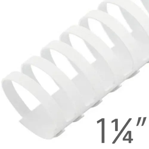 1-1/4" Plastic Binding Combs 19-Ring - Bargainwizz