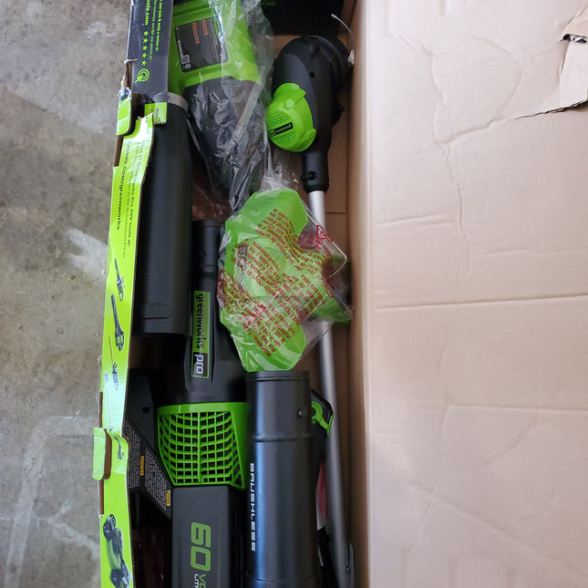 GreenWorks Pro Cordless String Trimmer & Jet Blower - Bargainwizz