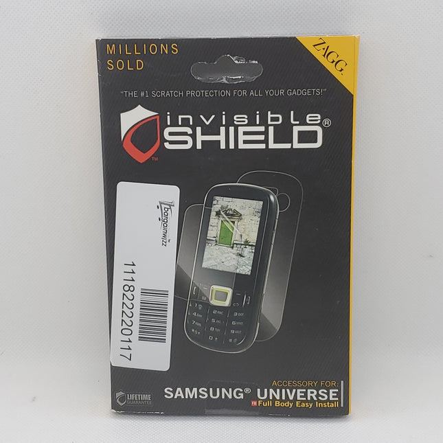 Zagg InvisibleSHIELD Screen Protector Samsung Universe - Bargainwizz