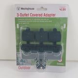 3-Outlet Outdoor Wall Adapters - Bargainwizz