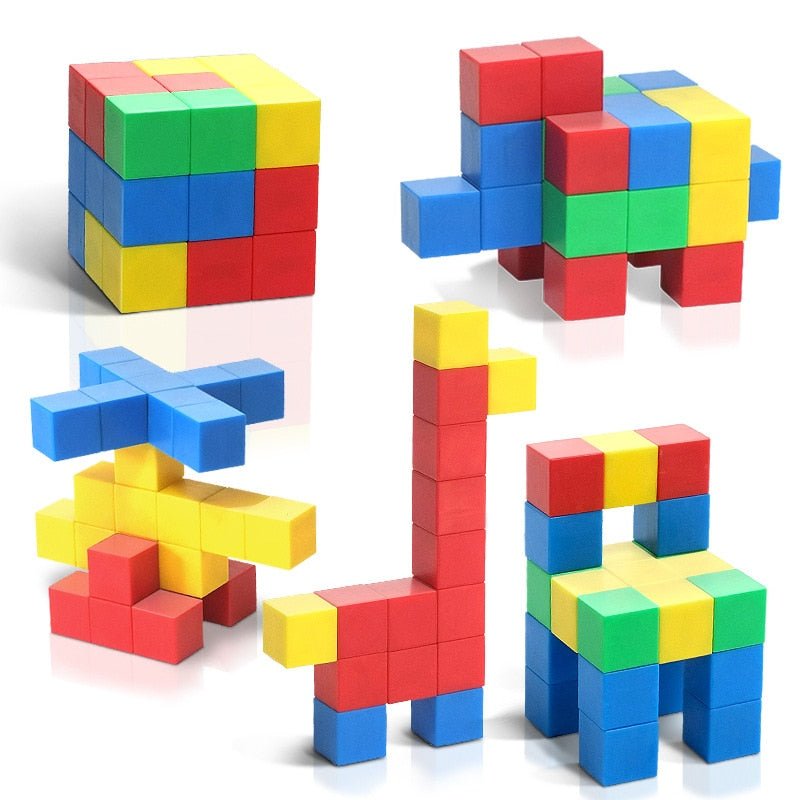 3D Magnetic Building Block Set - Bargainwizz