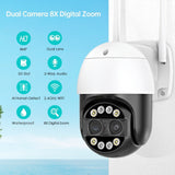 8MP Dual Lens PTZ Camera - Bargainwizz