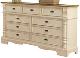 Coaster Home Furnishings Country Dresser, Oak and Buttermilk