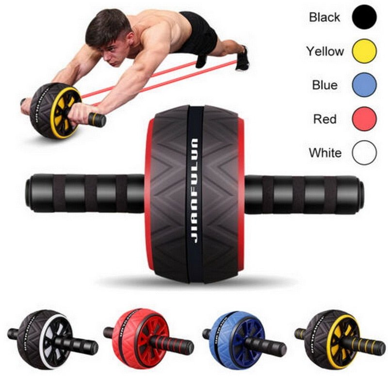 Abdominal Roller Wheel Tummy Trainer Fitness Equipment - Bargainwizz