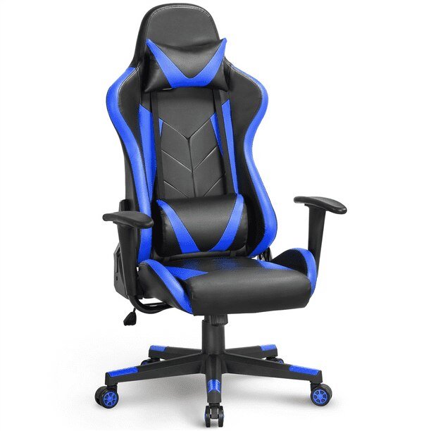 Adjustable Executive and Gaming Chair with 330.7lb. Capacity - Bargainwizz