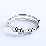 Anxiety Ring Spiral Beads Spinner - Bargainwizz