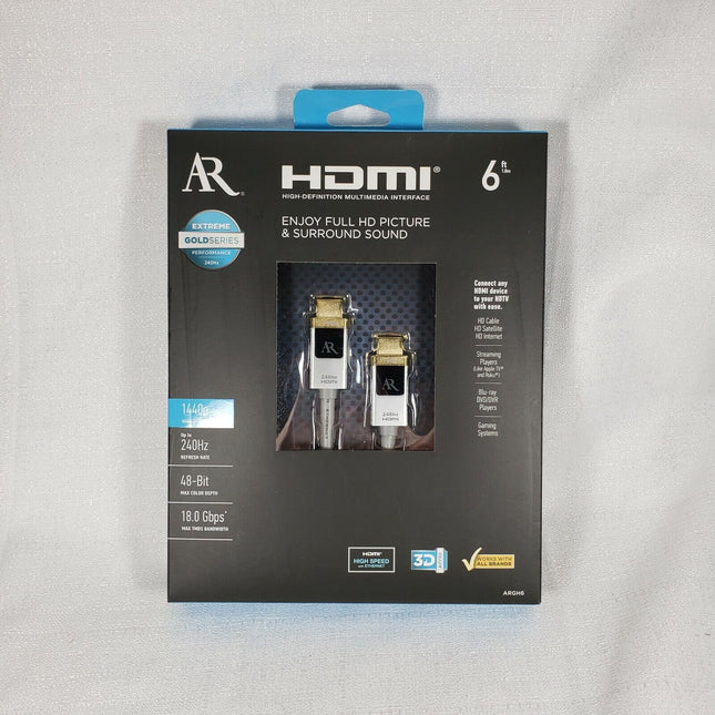 AR Gold Series High Speed HDMI Cable - Bargainwizz