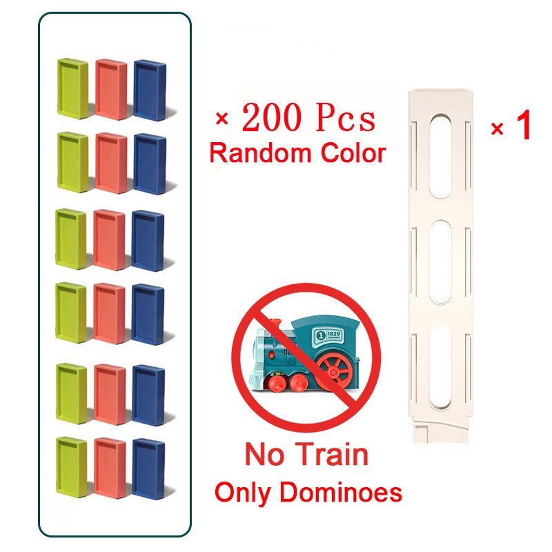 Automatic Domino Train Set - Bargainwizz