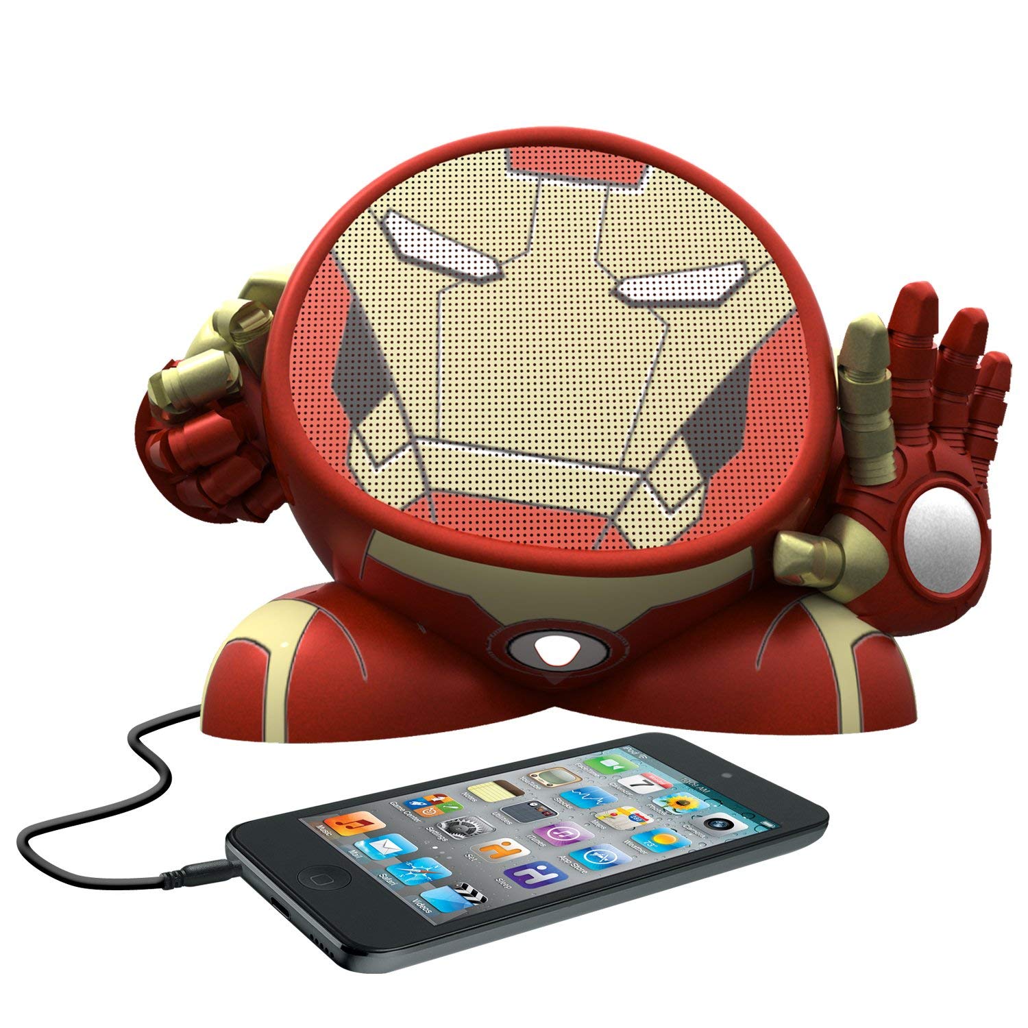 Avengers Iron Man Rechargeable Character Speaker - Bargainwizz