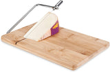 Bamboo Cheese Board with Slicer - Bargainwizz