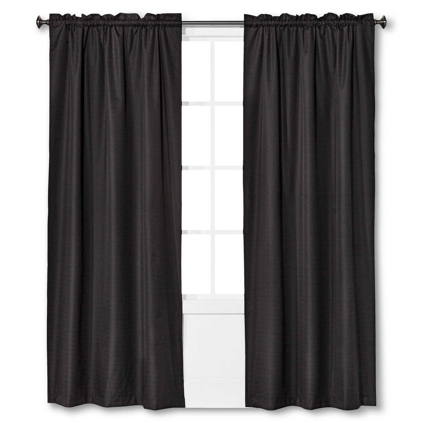 Blackout Thermaback Window Curtain Panel - Bargainwizz