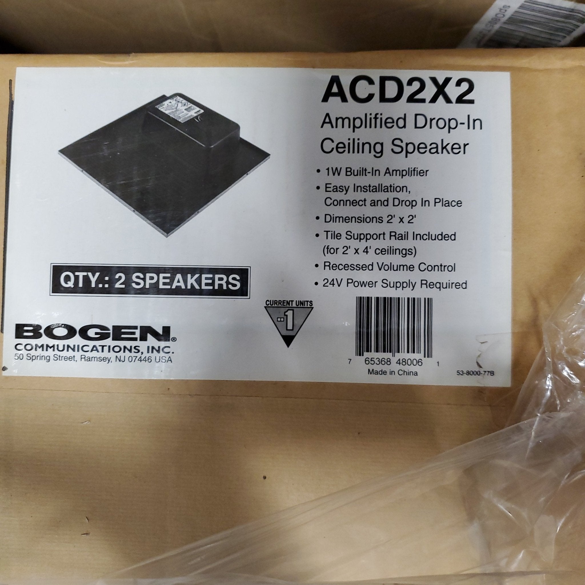Bogen ACD 2X2 Ceiling Speaker - Bargainwizz