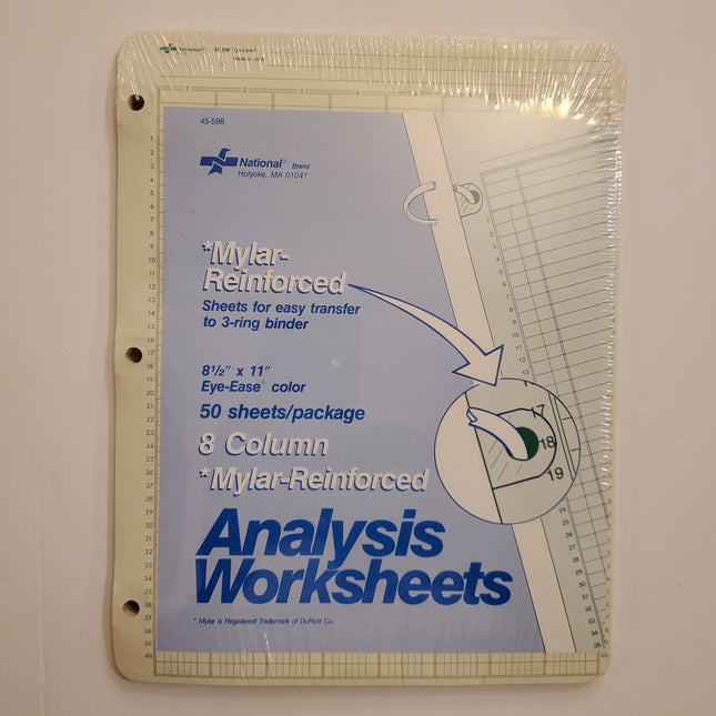 Brand Analysis Worksheets - 50 Sheets - Bargainwizz