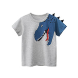 Cartoon 3D Dinosaur Shark Knitting Top - Bargainwizz
