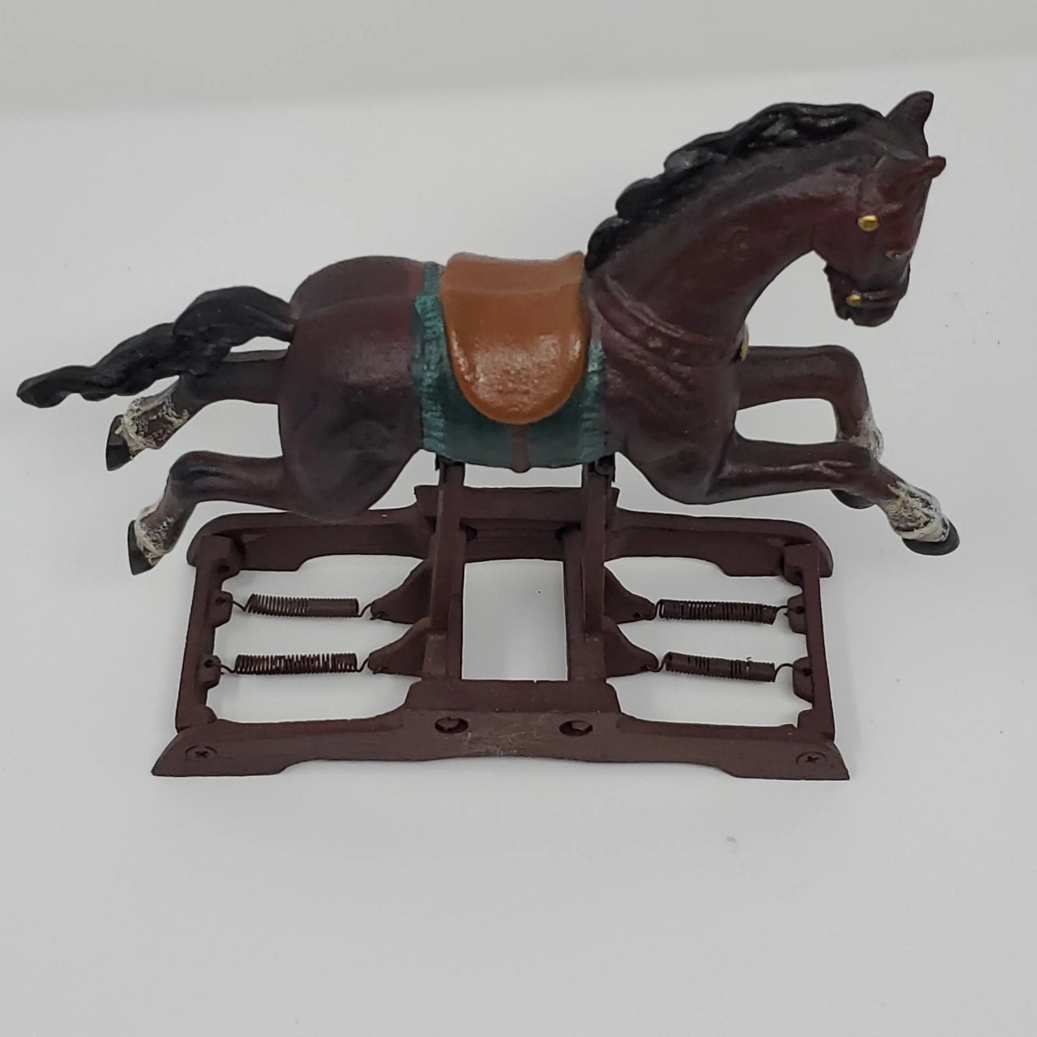Cast Iron Rocking Horse. - Bargainwizz