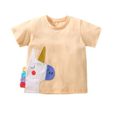 Cats Embroidery Kids Tee - Bargainwizz