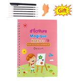 Children's Reusable Magic Handwriting Copybook, English, French & German - Bargainwizz
