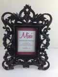 Clay Picture Frame - Black