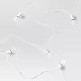 Clear G40 Bulb White Wire - Bargainwizz