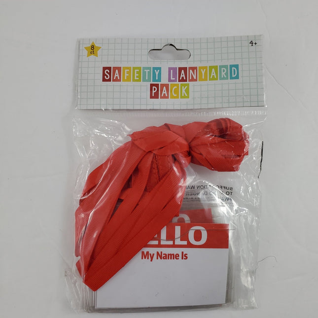 Clear Name Tags with Lanyard - Bargainwizz