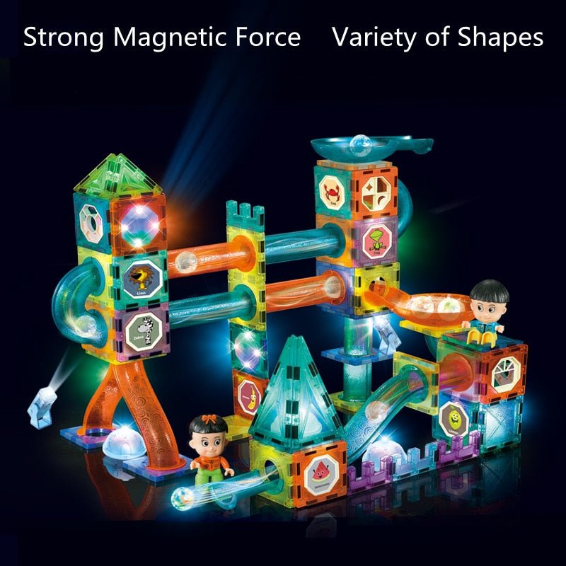 Colorful Magnetic Sliding Ball Set - Bargainwizz