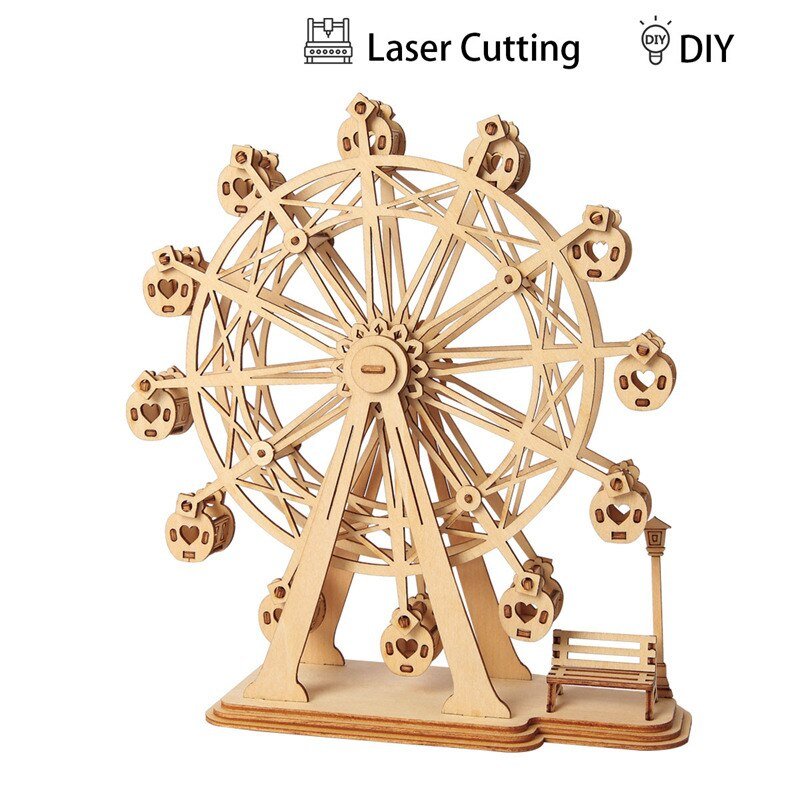 Craft Ferris Wheel Puzzle Model - Bargainwizz