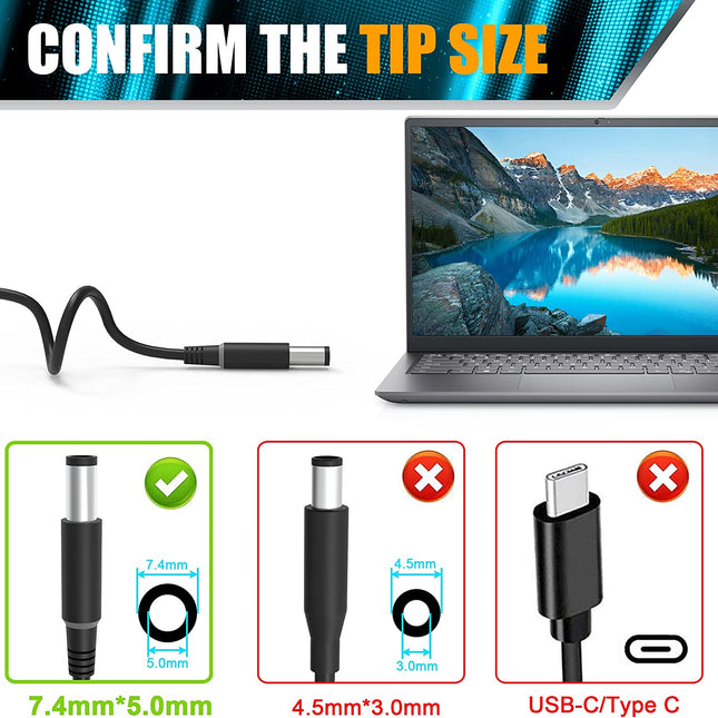 Dell 130w AC Charger Precision - Bargainwizz