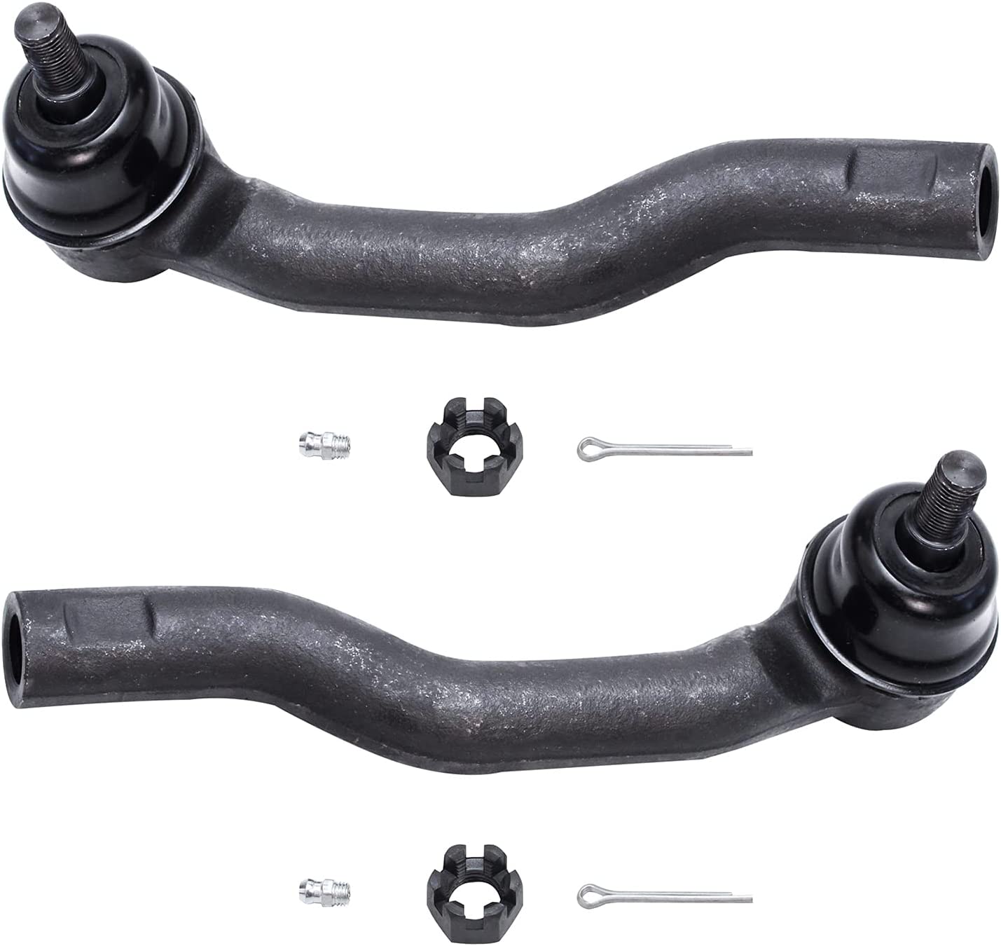 Detroit Axle - Front Outer Tie Rod End Links Replacement - Bargainwizz