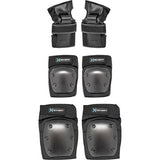 DNL Hover-1 - Kids Protective Elbow Pads, Wrist Guards and Knee Pads Set - Black - Bargainwizz